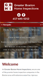 Mobile Screenshot of greaterbostonhomeinspections.com